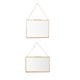 thumbnail image 2 of 2xDouble Side Hanging Photo Picture Frame Plant Specimen Frame 2 Size, 2 of 5