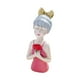 thumbnail image 3 of Niñas Estatuas De Resina Estatuilla Esculturas Decoración Porche Figura Creativa Rosa, 3 of 3