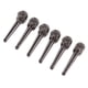 thumbnail image 2 of Guitarra de acero inoxidable de 6 piezas con tachas Skull Decor para guitarra negra, 2 of 5