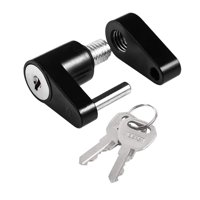 Ioensy - Bloqueo De Acoplador De Enganche De Remolque Bloqueo De Acoplador De Remolque Para Remolque De Barco Rv Negro