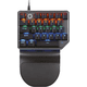 thumbnail image 1 of Teclado gamer una mano nibio one mecánico rgb, 1 of 3