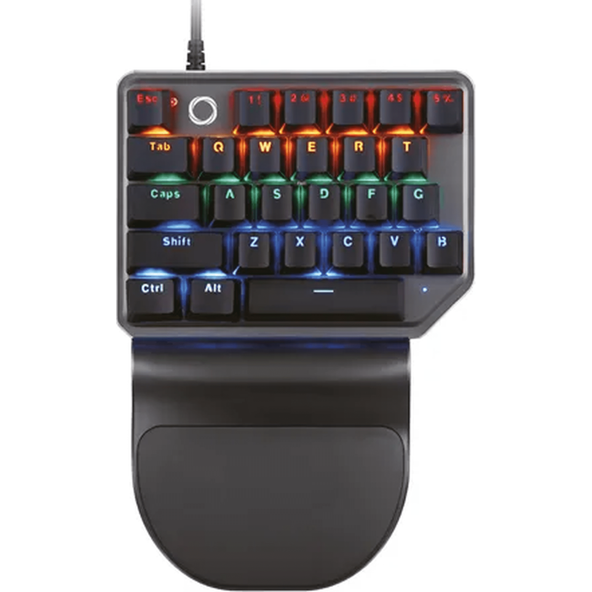 Genérico - Teclado Gamer Una Mano Nibio One Mecánico Rgb