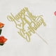 thumbnail image 3 of Cake Topper Florcmet Feliz 40.º Cumpleaños con Brillo Dorado, 3 of 7