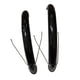 thumbnail image 3 of Guardabarros Para Bicicleta Plegable De 20" De Repuesto, Ligeros, Resistentes, Negros, Delanteros Y Traseros, Estilo A, 3 of 5