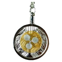 Invencible.Cl - 𝗟𝗟𝗔𝗩𝗘𝗥𝗢 𝗥𝗜𝗣𝗣𝗟𝗘 𝗕𝗜𝗠𝗘𝗧𝗔𝗟 Llavero Ripple Bimetal De Lujo Aj44