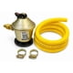 thumbnail image 2 of Estufa Calefactora Alta De Bronce | Exterior a Gas Tipo Hongo con Regulador Incluido – Calefacción para Terrazas, Patios, Quinchos y Eventos, 2 of 8