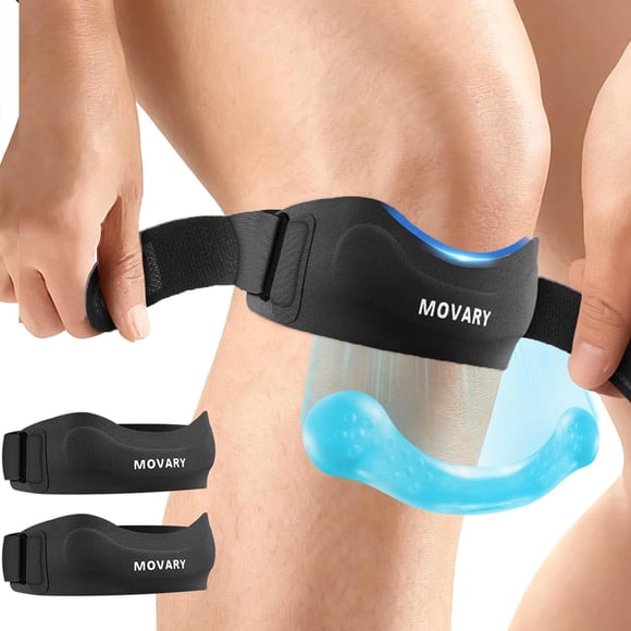 Soporte Ortopédico para Rodilla Movary con Compresión en Tendón Rotuliano 2 Unidades