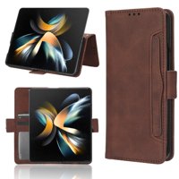 Funda Tipo Billetera Foxdock Para Samsung Galaxy Fold 4 – Tapa Flip Con Tarjetero