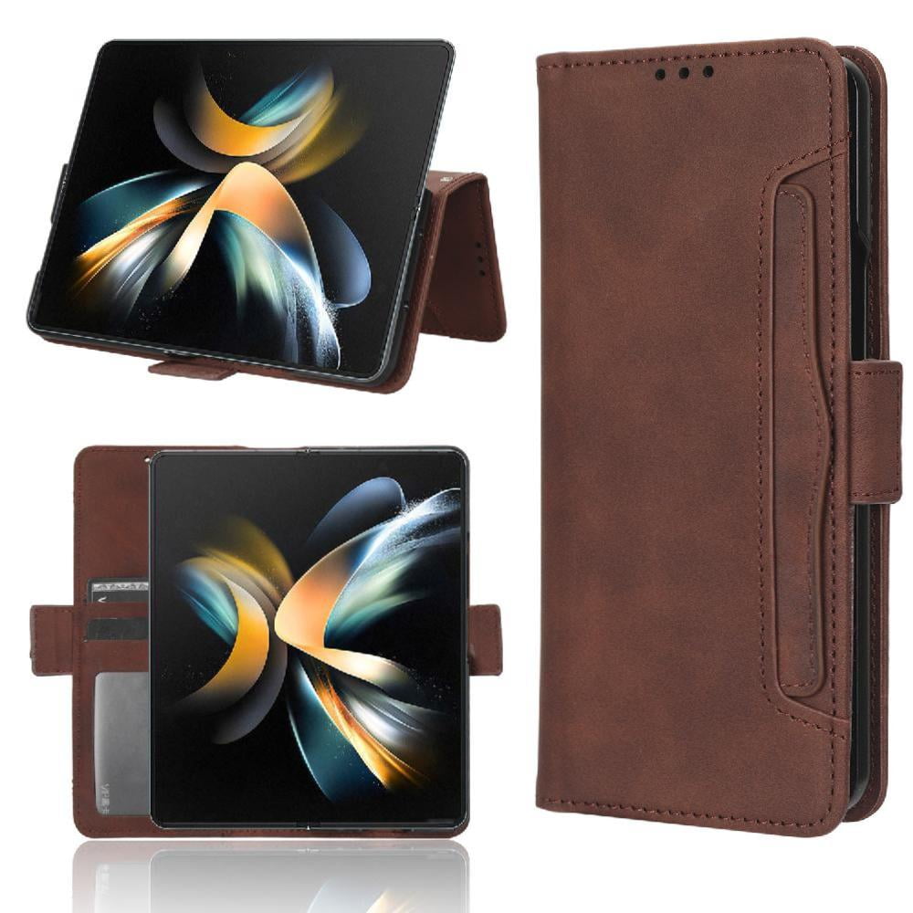 Funda Tipo Billetera Foxdock Para Samsung Galaxy Fold 4 – Tapa Flip Con Tarjetero