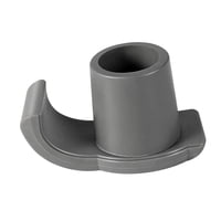 Magideal - Ski Glides Pies Puntas De Goma Cap Durable Para Tubos De 1 1/8 Pulgadas Herramienta Coaster Cap Gliders Ski Trail Pies Cubierta Para Accesorios Gris