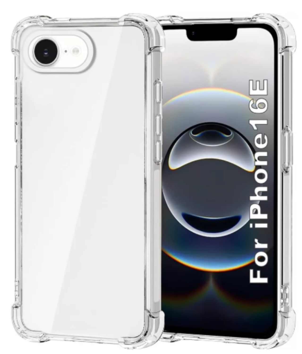Mar Cases - Carcasa Para Iphone 16E Transparente Reforzada