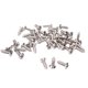 thumbnail image 2 of 100 unids Bass Guitar Pickguard Screws Para Guitarra Eléctrica Bass 3x12mm Plata, 2 of 5