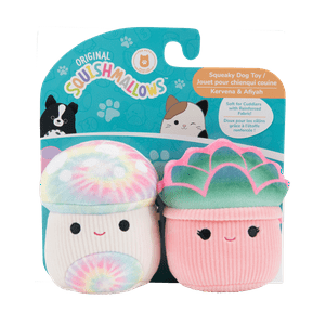 Pack 2 Peluches 10 Cm Para Mascotas Squishmallows
