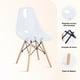 thumbnail image 5 of Silla Eames Acrílico Ultraresistente Transparente, 5 of 7