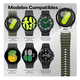thumbnail image 5 of Correa Sport Para Samsung Watch 7 6 5 4 Classic 20mm Rosa, 5 of 5