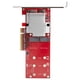 thumbnail image 5 of Tarjeta adaptadora SSD dual M.2 PCIe StarTech PEX8M2E2, 5 of 6