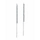 thumbnail image 1 of Aros Largos Plata Fina Ley S925 Minimalistas, 1 of 3