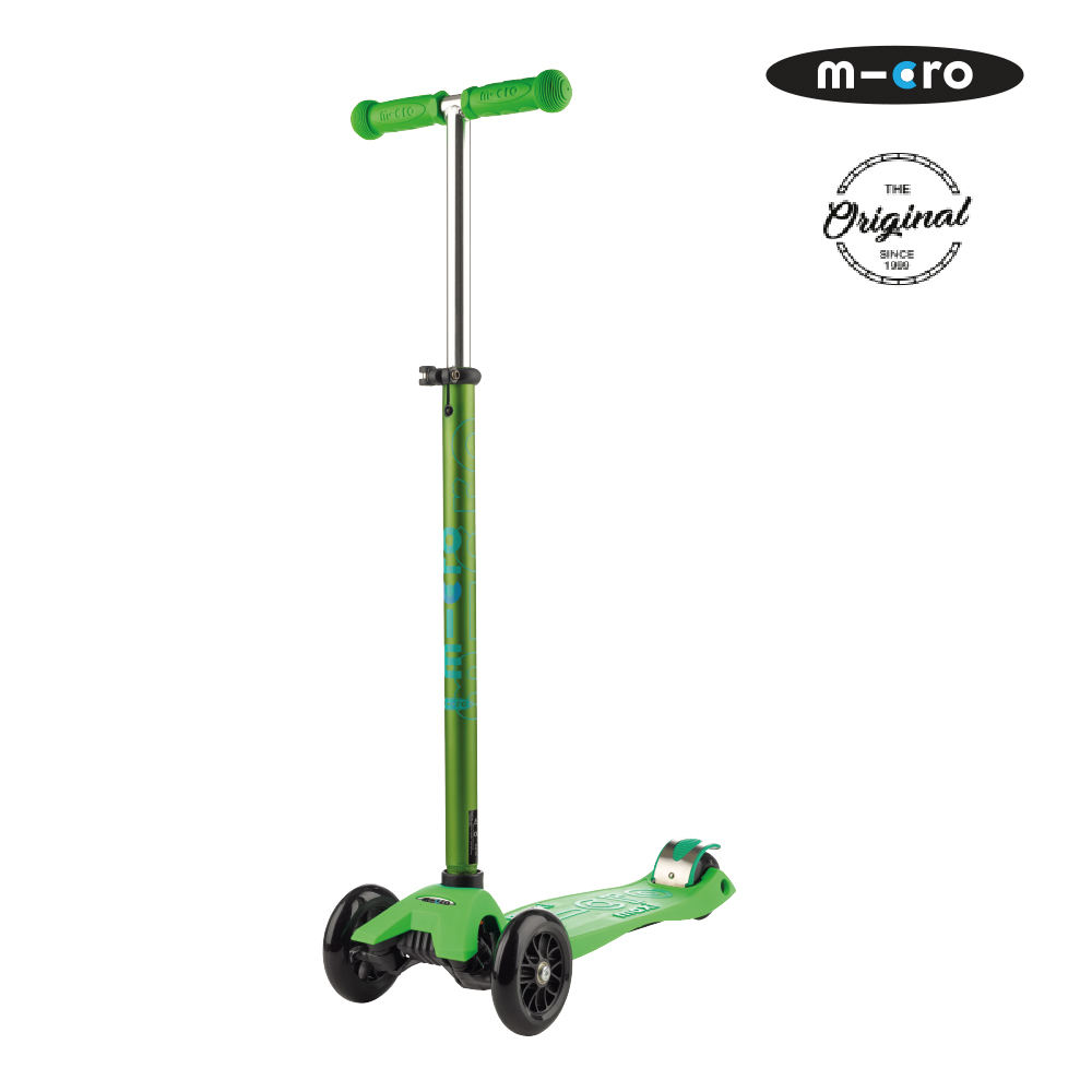 Scooter Micro Maxi Deluxe Verde