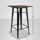 thumbnail image 2 of Mesa Bar Alta 60x100cm Tolix, Madera, Restaurant, 2 of 2
