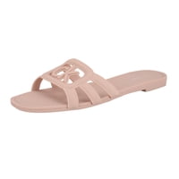 Sandalia Calvin Klein Yoana Para Mujer, Color Rosa Claro, Talla 11