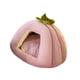 thumbnail image 4 of Nido para gatos semicerrado, casa cálida para gatos, tienda de campaña para gatos, cálida y cómoda, cama para perros y gatos para todas las estaciones S, 4 of 5