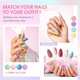 thumbnail image 4 of Set de 30 piezas de esmalte de uñas en gel ROSALIND en tonos pastel tipo macaron, 4 of 9