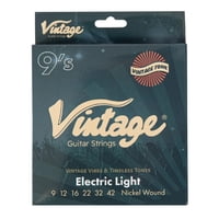 Set De 6 Cuerdas Para Guitarra Electrica Vintage Ves-0942