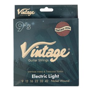 Set De 6 Cuerdas Para Guitarra Electrica Vintage Ves-0942