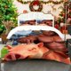 thumbnail image 1 of Wild Boar Knight Participant Printed Duvet Cover Set Bedding Set Duvet Cover + Pillowcases All-Season Essential for Home Bedroom and Guest Rooms Perfect Gift fo, 1 of 1