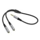 thumbnail image 1 of Cable Adaptador 3,5mm Audio Macho Doble Hembra UPA21, 1 of 3