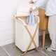thumbnail image 4 of Canasto Ropa Sucia Plegable De Bambú, 4 of 7