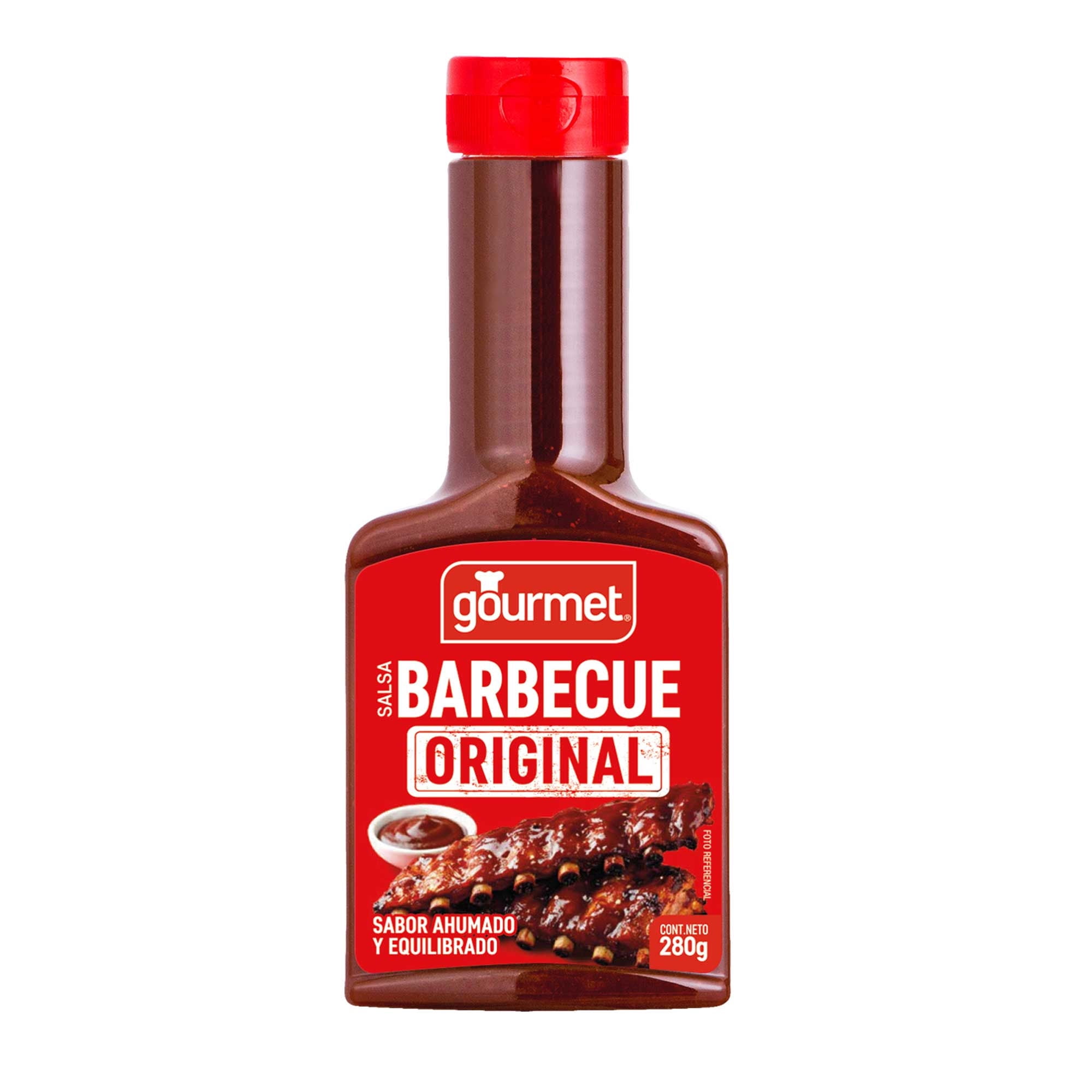 Salsa Barbecue Original Botella 280 g Gourmet