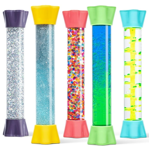 Liquid Motion Bubbler Toy, suministros especiales, tubos refrigerantes, paquete de 5