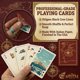 thumbnail image 3 of Baraja de cartas de viaje Shuffle Club Co con ilustraciones a mano, 3 of 7