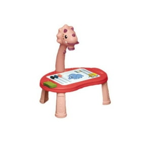 Total E-Commerce - Juguete Mesa De Dibujo Proyector Led Infantil Rosado