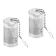 thumbnail image 4 of 2x Tea Ball Infuser Filtro De Té Suelto Difusor Filtros De Colador De Malla Fina H 4cm, 4 of 5