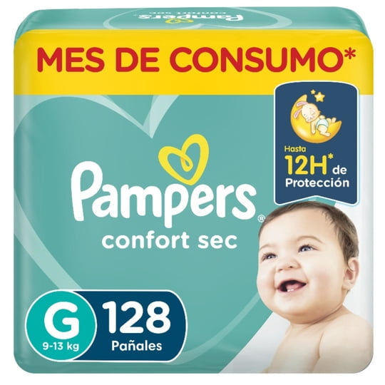 Pañales Pampers Confort Sec G