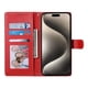 thumbnail image 5 of Funda Para Iphone 15 Plus – Cuero Premium, 3 Ranuras Para Tarjetas, Protección Contra Impactos, 5 of 5