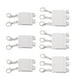 thumbnail image 1 of Collar Capas Cierre Magnético 2-3 Hebras Separador Plata 6pcs, 1 of 2