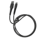 thumbnail image 1 of Cable Cargador Sleve Line X Usb A Micro 5 Black, 1 of 5