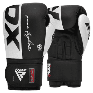 Guantes De Combate De Boxeo Velcro Rdx F4B - 12 Oz