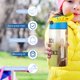 thumbnail image 5 of Orgullo y Prejuicio Botella de Agua con Tapa Pop Top de Un Toque, Acero Inoxidable, a Prueba de Fugas, para Deportes, Botella Infantil azul 12 oz, 5 of 6