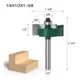thumbnail image 3 of Fresa Madera T Dif Prof De Canal ½ O 12.7a Vástago ¼ mm, 3 of 3
