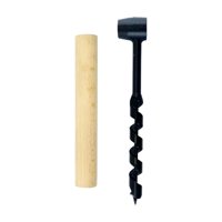 Magideal - Manual De Perforación De Perforación De La Mano Bit Brote Profesional, La Herramienta De Supervivencia De Madera De Servicio Pesado Para Carpintería D 19 X 230 Mm