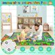 thumbnail image 2 of Alfombra de juego Diysani 183 cm × 274 cm para niños – Ruta de coches, 2 of 6
