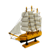 thumbnail image 2 of Adorno: Barco Velero De Madera 23cm, 2 of 3