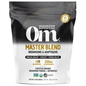 Suplemento Om Mushroom Superfood Master Blend 180 Ml