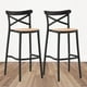 thumbnail image 2 of Pack 2 Taburetes Bar Valentino Negro 75 cm | Estilo Vintage | Exterior, 2 of 10