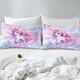 thumbnail image 5 of Christm-as Trees D-u-t Co-ve-r Queen Size Sa-nta Claus- and Snowman Comfort-er Cover with 2 Pillow-case for Te-ens Adults Kids S-tarry Sky Be-dding Set Snow Sc-ene Brea-thable 3 Pieces D-ecorative, 5 of 5