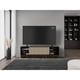 thumbnail image 1 of Rack Tv75" 1 Puerta Smith 52,4x180x36,3 Cm Nogal Y Roble, 1 of 3